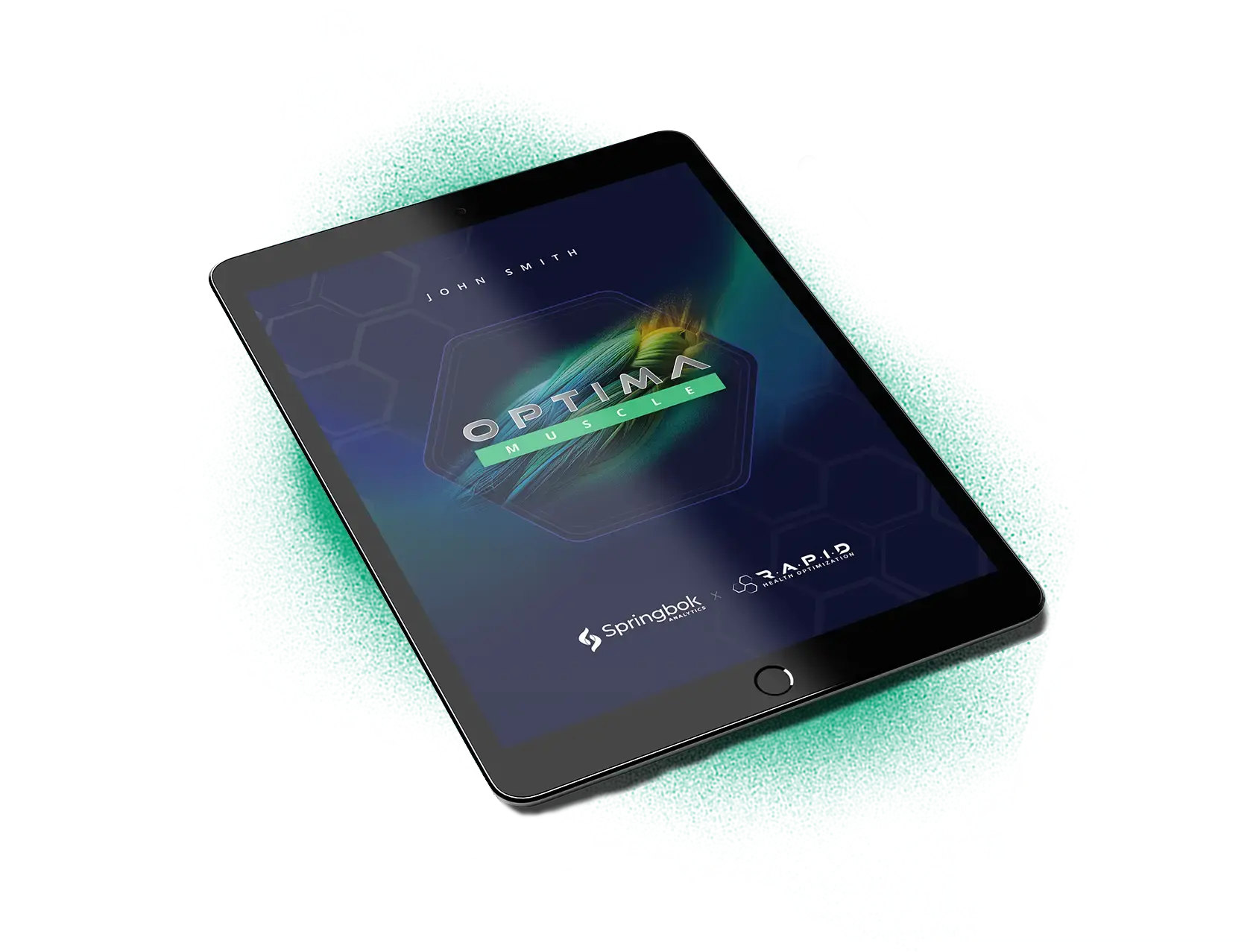 Optima Muscle iPad Mockup