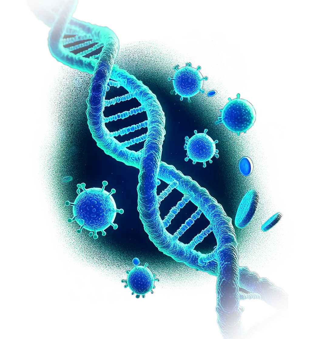 RHO-DNA-Helix-Virus